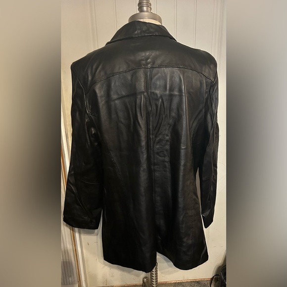 The leather gallery jacket sz large - Picture 2 of 2